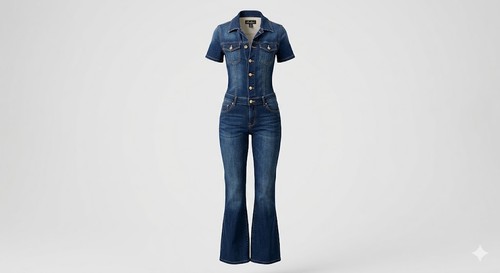 Vtg bebe y2k - jumpsuit, m