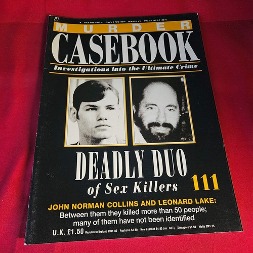 Murder casebook magazine 111 - murder,