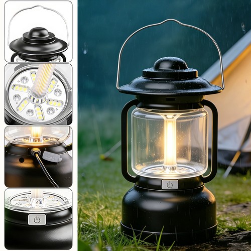 Led portable camping lantern - led,