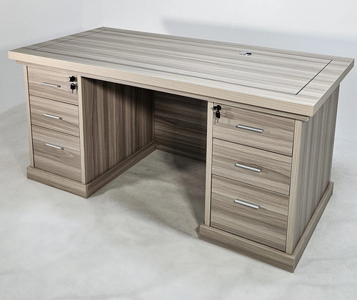 Modern twin pedestal locking - modern,
