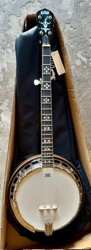 5string banjo - box,