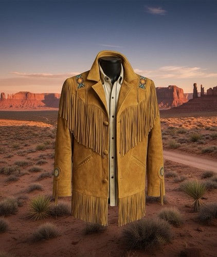 Men western cowboy suede - men,