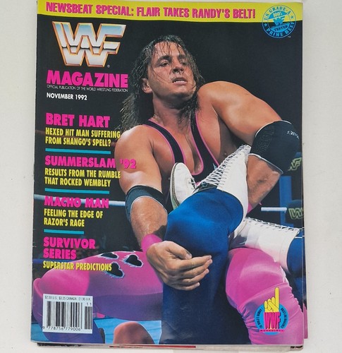 Wwf magazine november 1992 - wwf,
