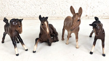 Collection Of Ceramic Beswick Horse Ornaments