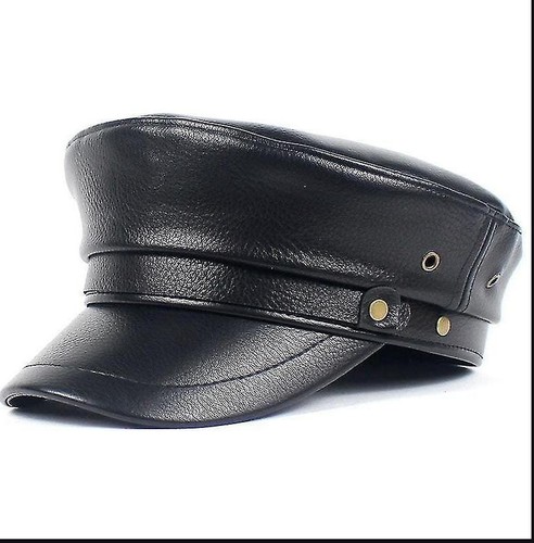 Men flat top - flat, genuine