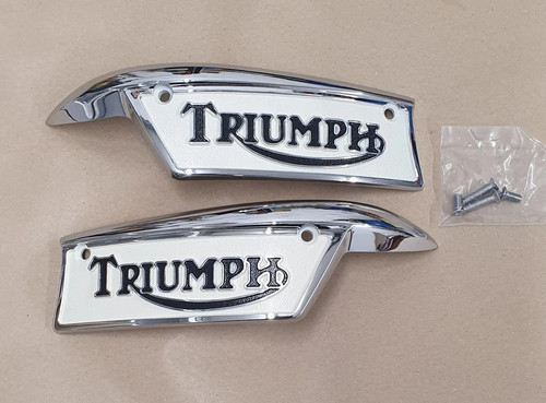 Triumph tank badges 1969 - tank,