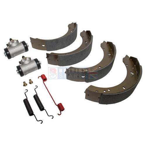 Rear brake axle - set, for