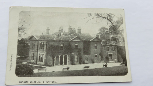 Postcard sheffield ruskin - postcard,