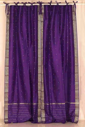 Purple tie top - ,