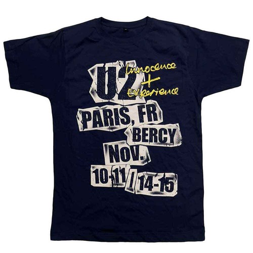 Shirt e paris event - u2, t
