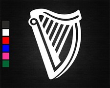 HARP VINYL DECAL STICKER