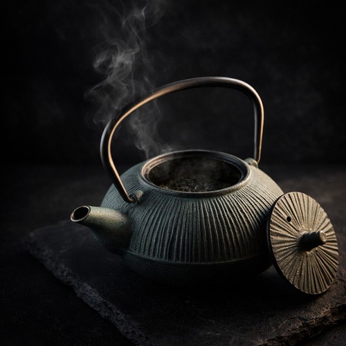 Sakura tea japanese cast iron - sakura,