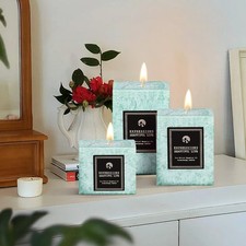 Square Pillar Candle Fresh