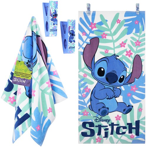 Disney kids stitch towel - stitch, with