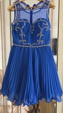 Prom Dress  Navy Blue.Stunning Dark Blue Chi Chi Elizabeth Size 10
