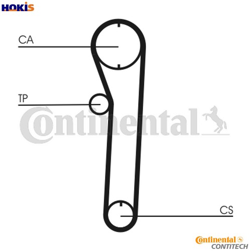 Timing belt ct680 for - ct680,