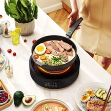 Ceramic hob grill plate - ceramic, w/