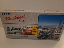 Corgi 1:64 Blackpool Bus Set