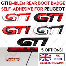 GTI EMBLEM REAR BOOT BADGE