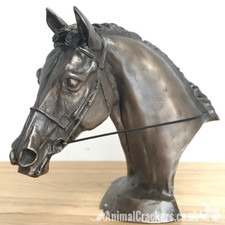 Harriet glen bronze race horse - race,