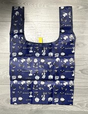 Snoopy Peanuts Characters Shopping Bag Foldable 38cm New