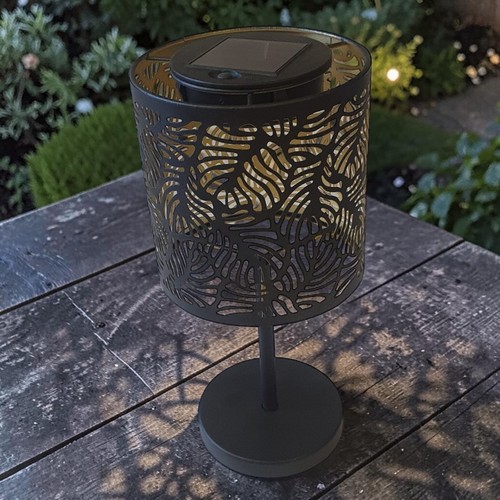 Black tropical leaf - black,