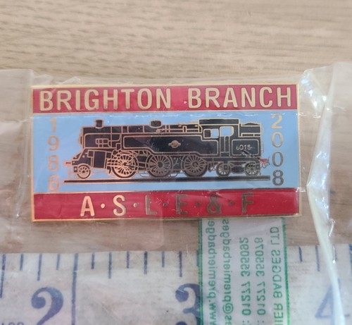 Brighton branch aslef - brighton, enamel