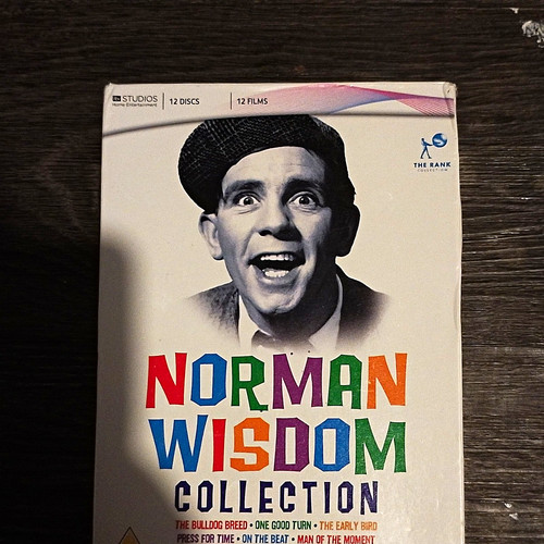 Norman wisdom collection dvd - norman,
