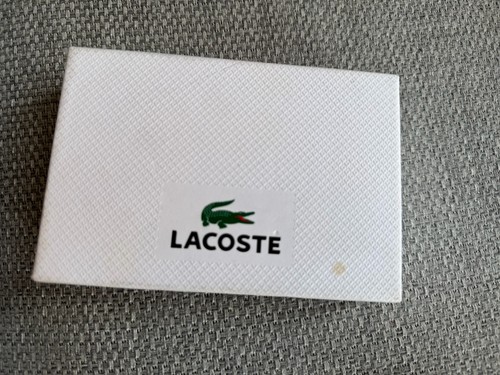 Genuine lacoste card holder - genuine,