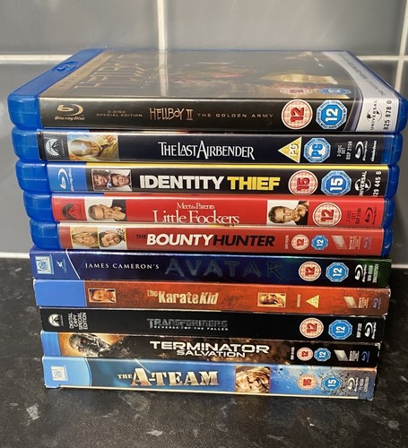 Bundle blu ray dvd s - 10, dvd’s