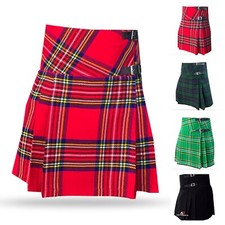 Ladies Women Kilt Tartan