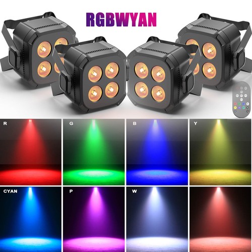 80w rgbwyan par light - par, 4led