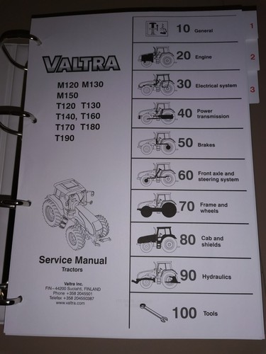 Valtra m120 m130 m150 t120 - m130,