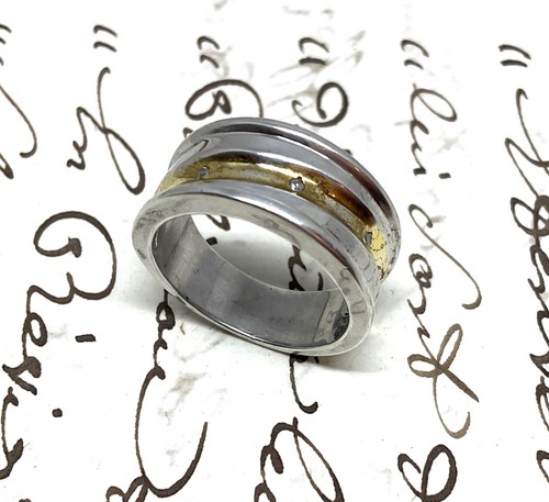 Chunky silver ring tgcc - ring,