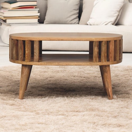 Open scandinavian coffee table - open,