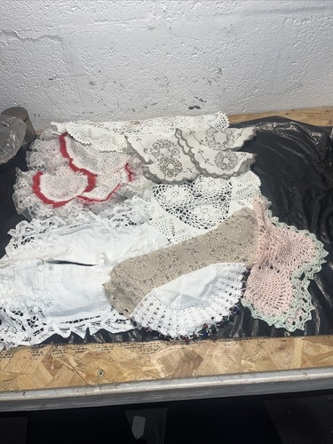 Vintage hand crochet lace - crochet,