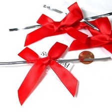 10 Small 3 inch Bright Red