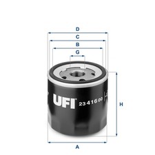 OIL FILTER FITS: ROVER 200 I
