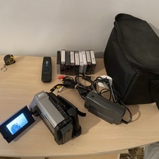 Proscan Pro898lh Digital Video Camcorder With Battery Remote Leads Tapes Case