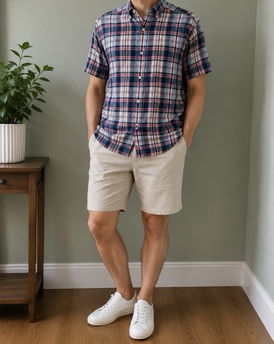 Gant short sleeved checked - gant,