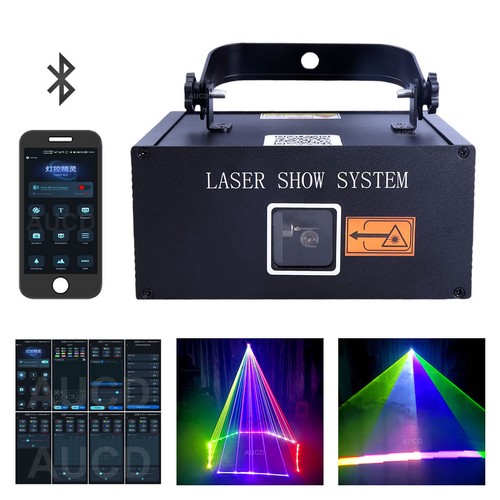 Rgb animation laser ios - 1w-5w,