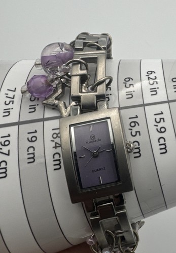 Beautiful purple and - and, silver