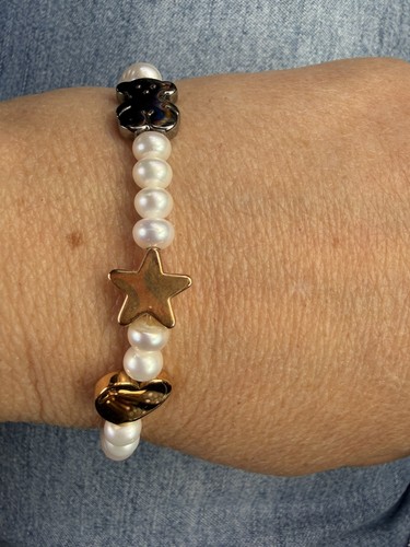 Tous pearl bracelet authentic - pearl,