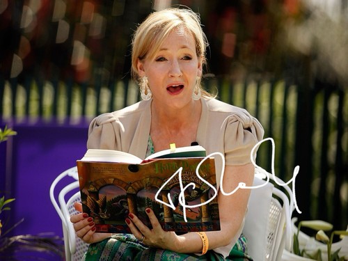 Rowling signed autograph - jk,
