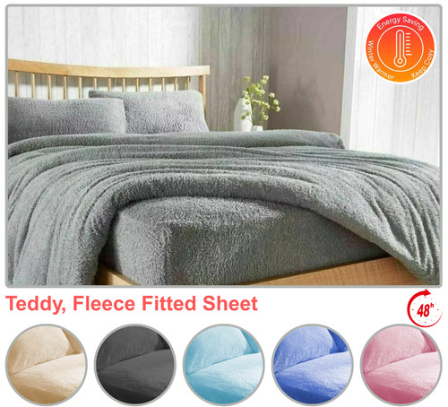 Teddy bear fleece - teddy, sheet