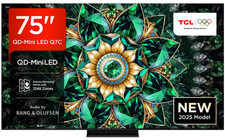 TCL 75Q7C-UK 75 INCH 4K/144HZ QD-MINI LED BANG & OLUFSEN AUDIO GOOGLE SMART TV