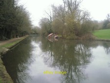 Photo 6x4 Derelict boat on