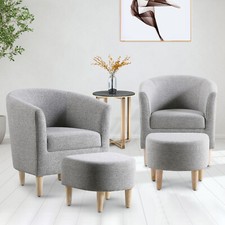 Modern Bucket Back Armchair