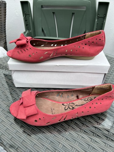Shoes flats peep - shoes, toes