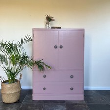 Painted Mid Century Linen